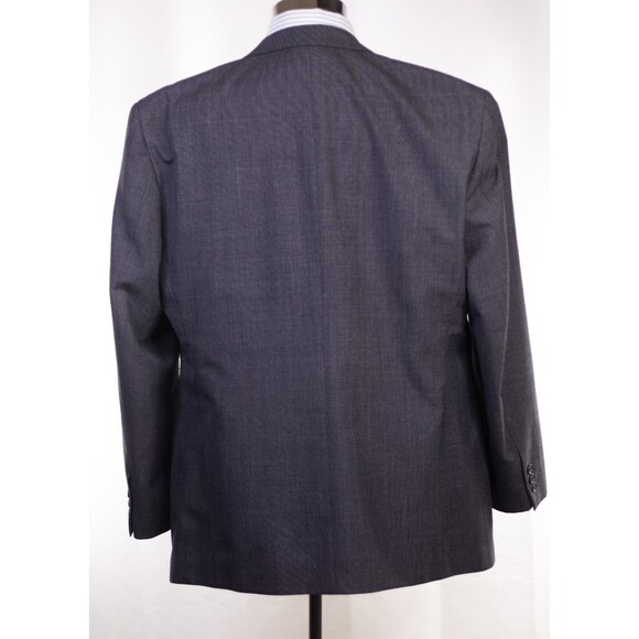 Bert Pulitzer Mens Grey Ventless 3 Button Blazer Sportcoat Sz 46 Vintage - Picture 3 of 12